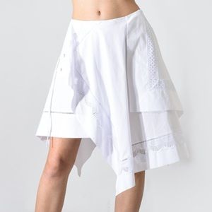 3.1 PHILLIP LIM Embroidered Handkerchief Skirt